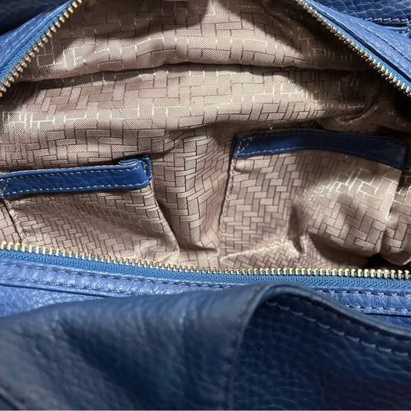 Cole Haan leather shoulder bag blue - Picture 12 of 13